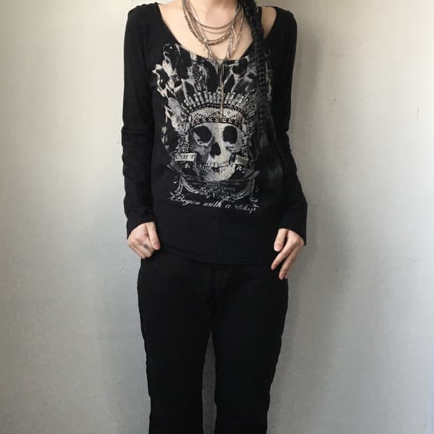 Skull printing sleeve