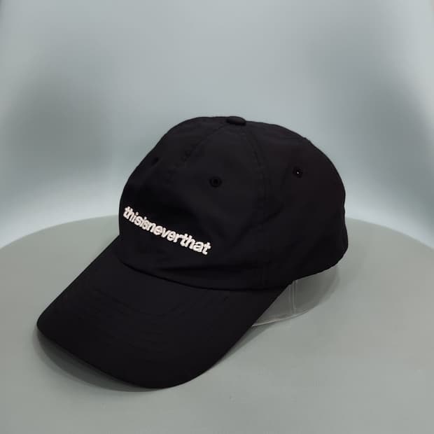 디스이즈네버댓 블랙 볼캡 모자