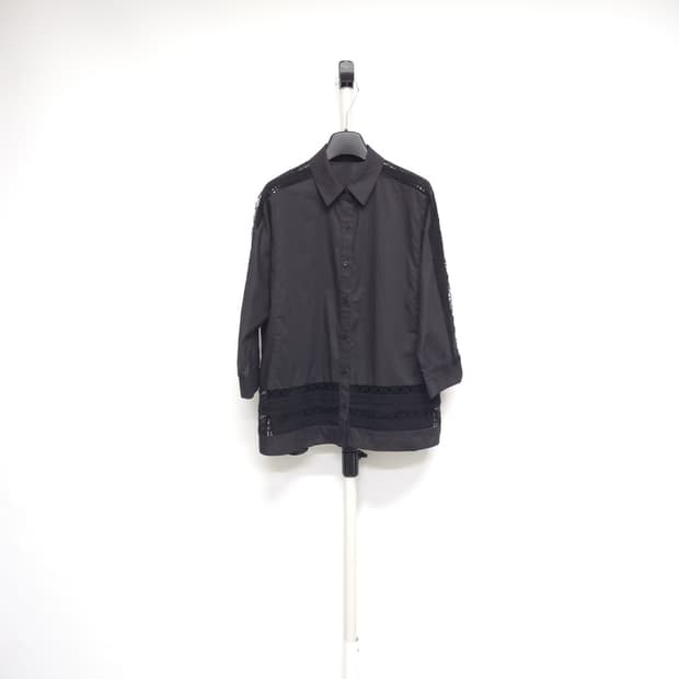 지컷 춘하추 면 7부8부 블라우스 55.66