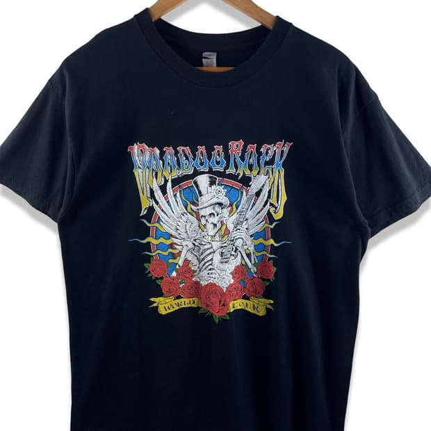 VOODOO ROCK 월드 투어 그래픽 티셔츠2301