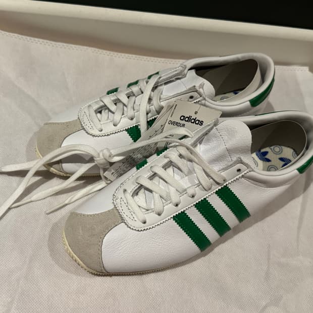 아디다스 오버덥 클라우드 화이트 그린 