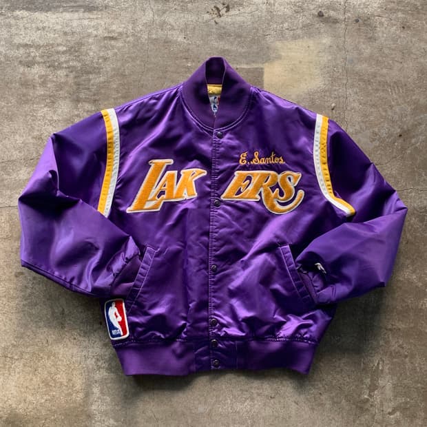 80-90s 스타터 스타디움 자켓 LA 레이커스