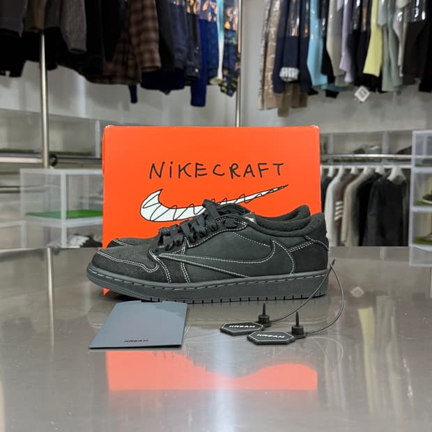 [리오브] 나이키 조던 1 X 스캇 레트로 OG 팬텀 로우 스니커즈