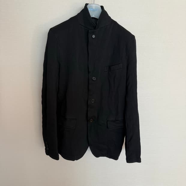 꼼데가르송 옴므 폴리 축융 자켓