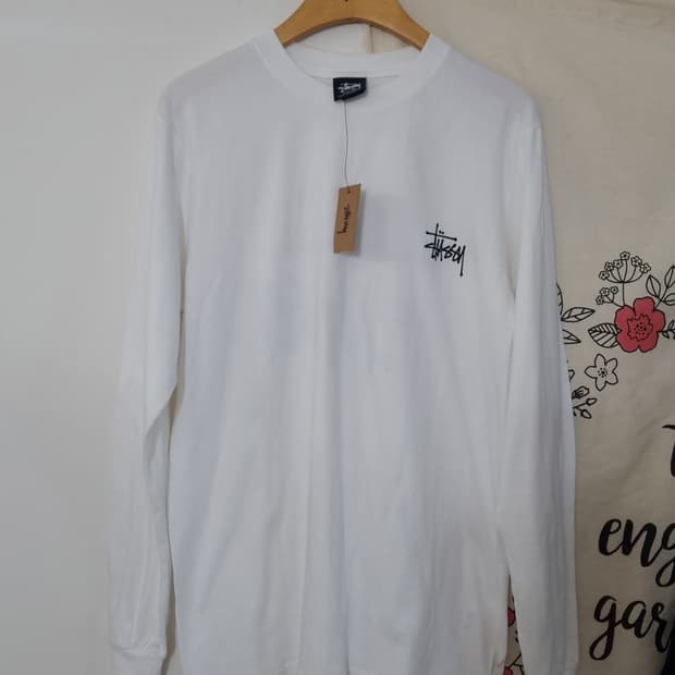 Stussy 기본 로고 롱슬리브