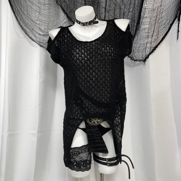 lace detail t-shirt