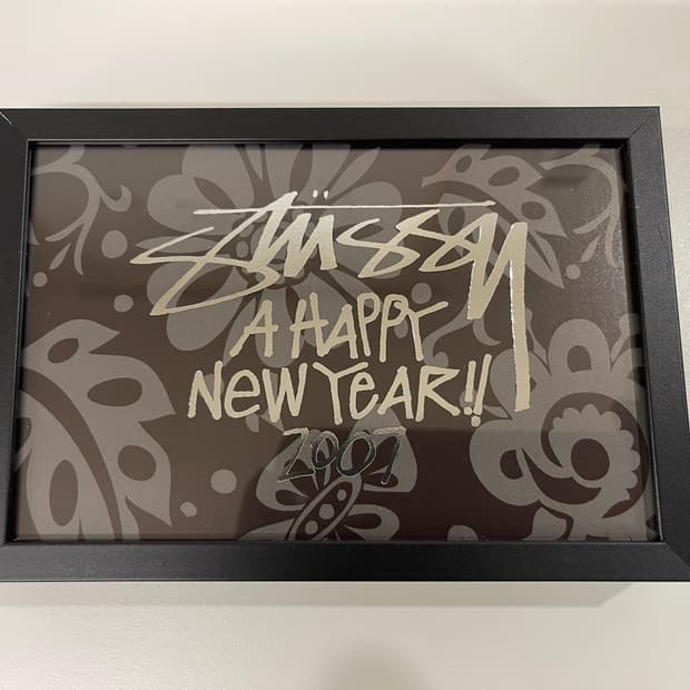 스투시 해피 뉴 이어 시즌 한정판 아트 포토 2007 STUSSY