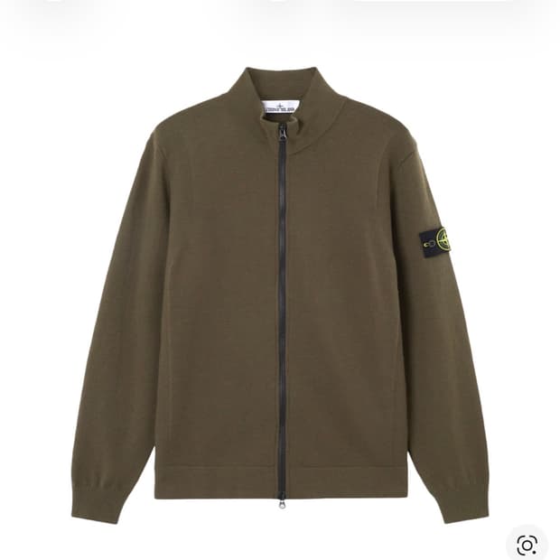 스톤 아일랜드 니트 집업 s