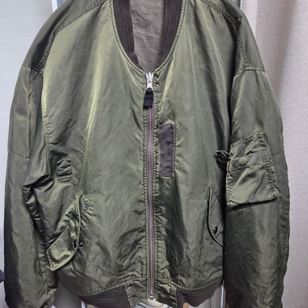 폴리테루 리버시블 ma-1 3사이즈