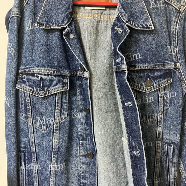 마뗑킴 리바이스 청자켓