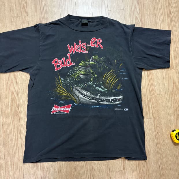 버드와이저 반팔 90s xxxl