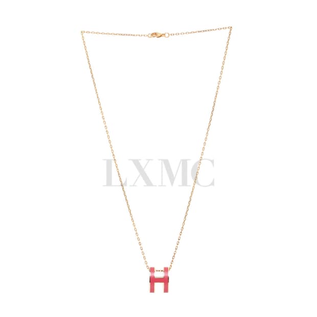 에르메스 팝아슈 목걸이 H POP 네크리스 H147992