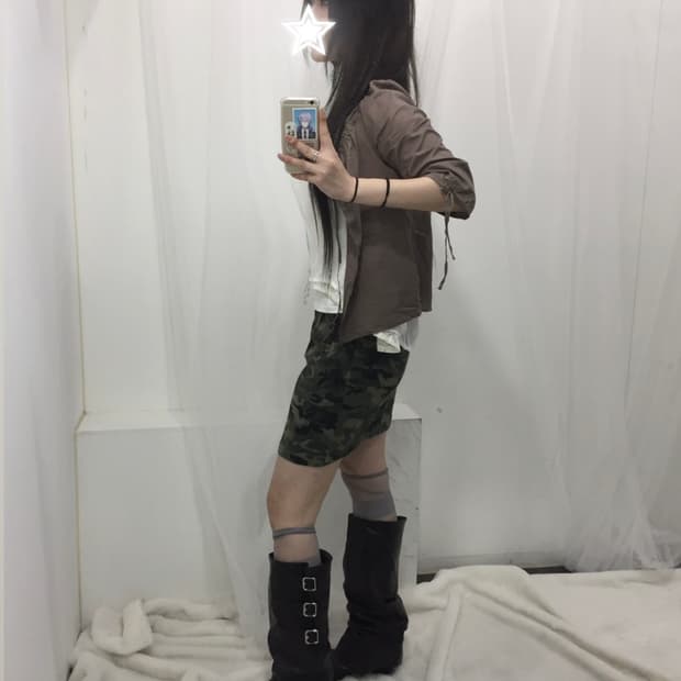 🪽데일리 카모 브라운 모리 세트🪽