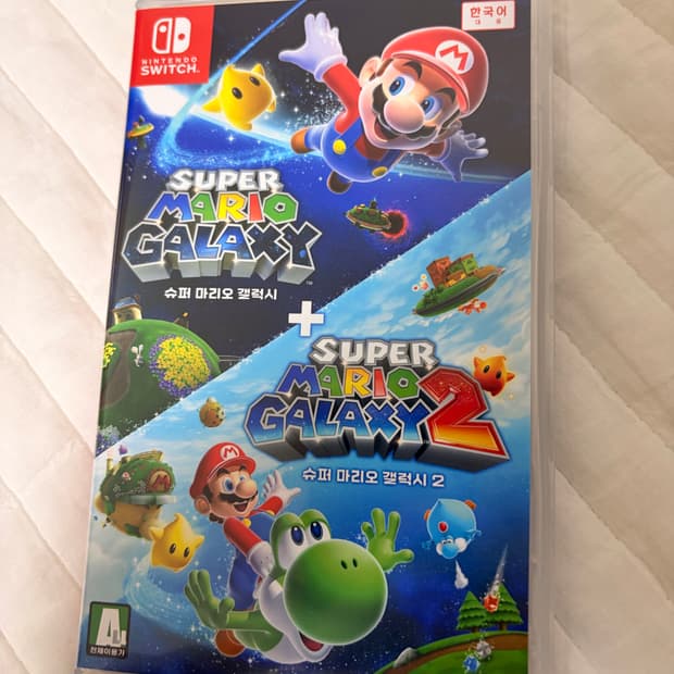 닌텐도 SWITCH 슈퍼 마리오 갤럭시 + 슈퍼마리오 갤럭시 2