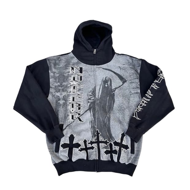 90s No fear hood full zip