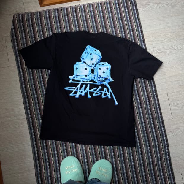 스투시 멜티드 아이스 반팔 티셔츠