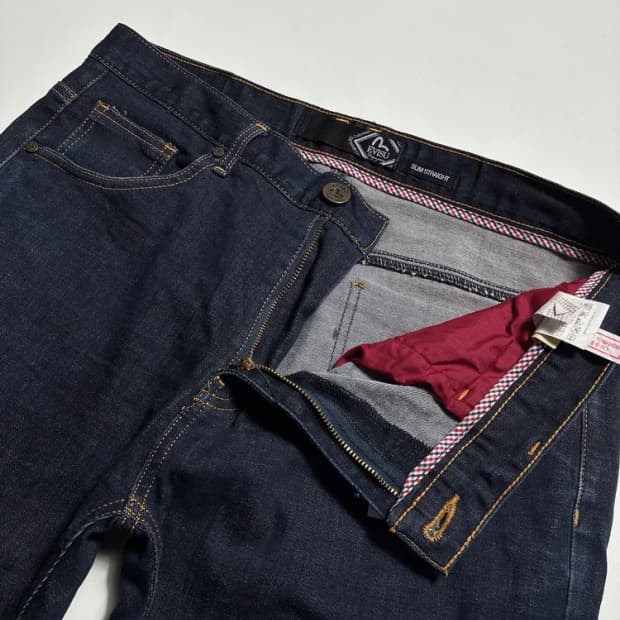 에비수 EVISU 14FW 페인트 스플래터 아트 데님 팬츠 R2526