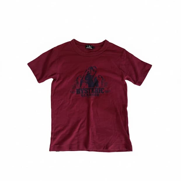 히스테릭 글래머 반팔 티셔츠 S 
