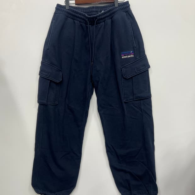ocean pacitic sunwear 네이비 조거 팬츠 
