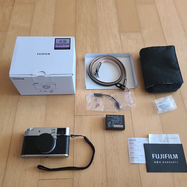 후지필름 X-HAlf 실버 상태 좋음