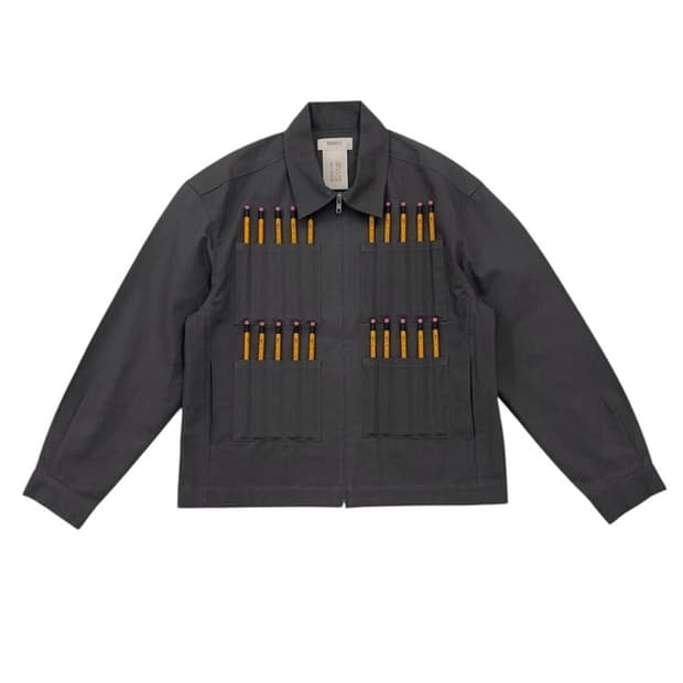 이지앤아트 pen jacket charcoal