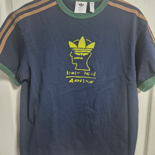 아디다스x브레인데드 반팔