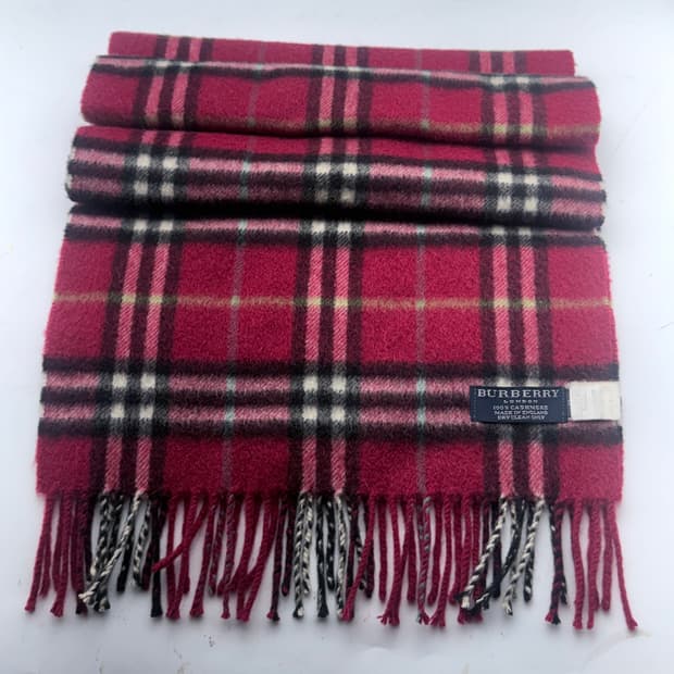 정품)버버리머플러
