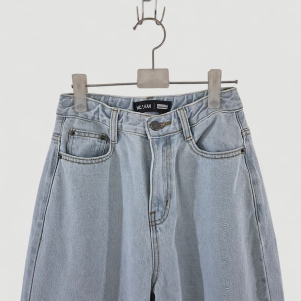 밀리언코르 빈티지 와이드 데님청바지 Women