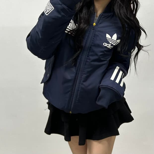 아디다스 오리지널 ma-1 바시티 자켓 봄버 점퍼(90)