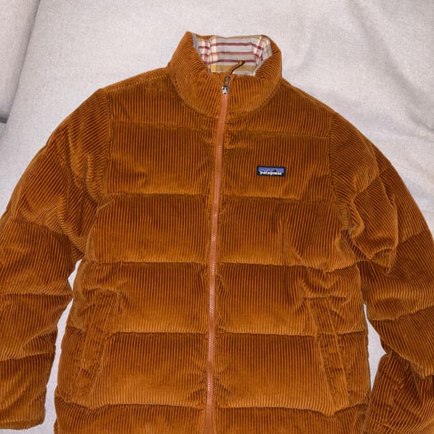 파타고니아 코듀로이 다운자켓 womens M