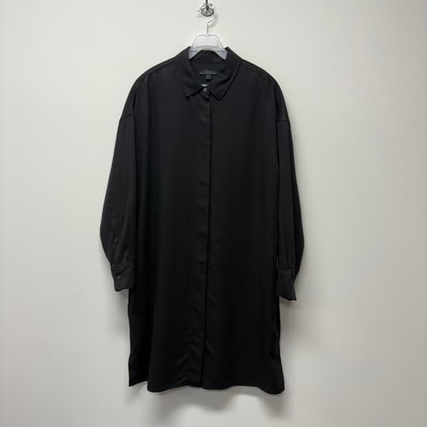 COS 블랙 셔츠 원피스 EUR 36