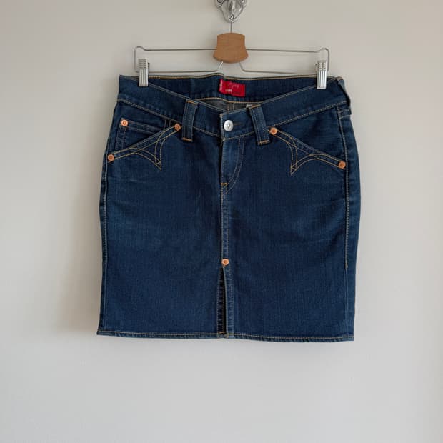 리바이스(Levi's) TYPE1 데님 웨스턴 스커트
