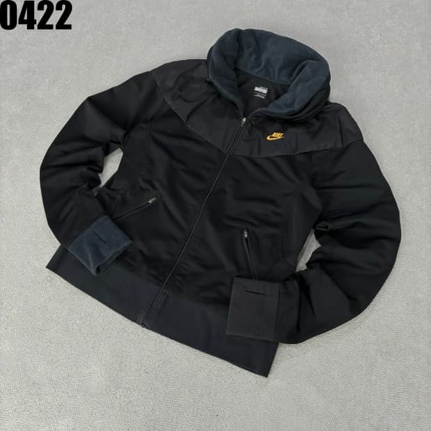 나이키 블랙 트랙 자켓 L