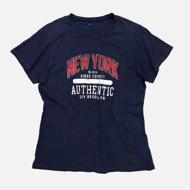 single stitch vintage newyork t-shirt