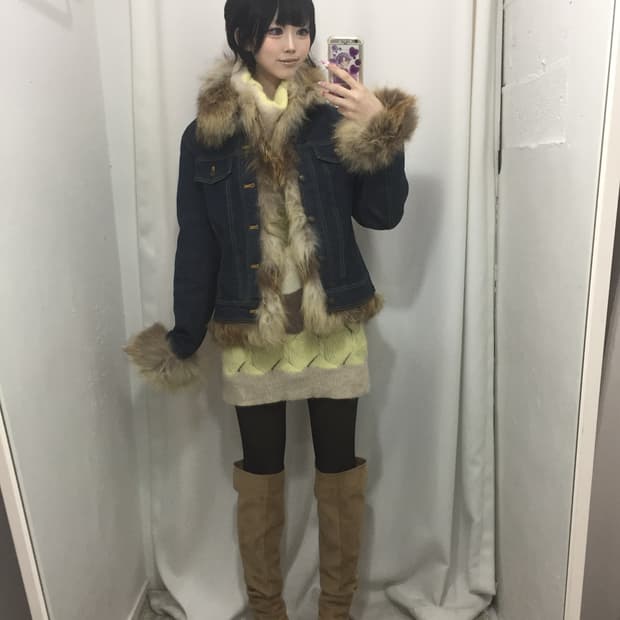 퍼 청자켓 코디🐺 