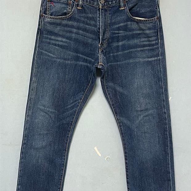 POLO 폴로 남자청바지 스트레이트 데님팬츠 춘추복 캐주얼 XL 34