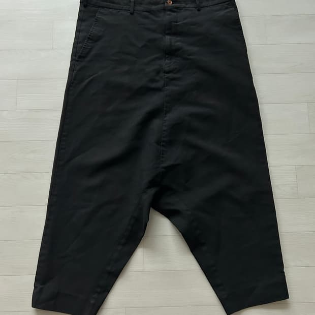 꼼데가르송 옴므 플러스 측융사루엘팬츠