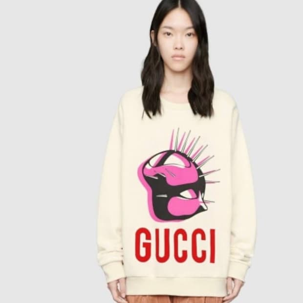 구찌 매니페스토 후드집업