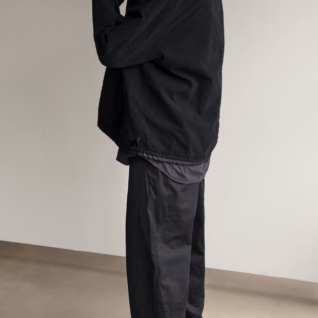 고낙 피셔맨 팬츠 블랙