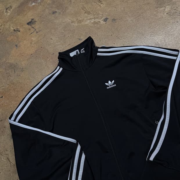 [정품/L] 아디다스 삼선 트랙탑 블랙 져지 b16