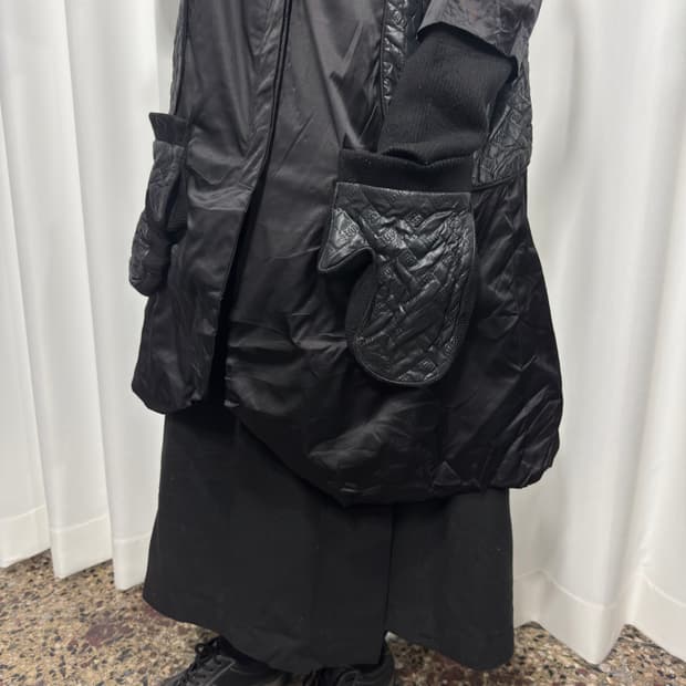 linea monica pocket design long jacket