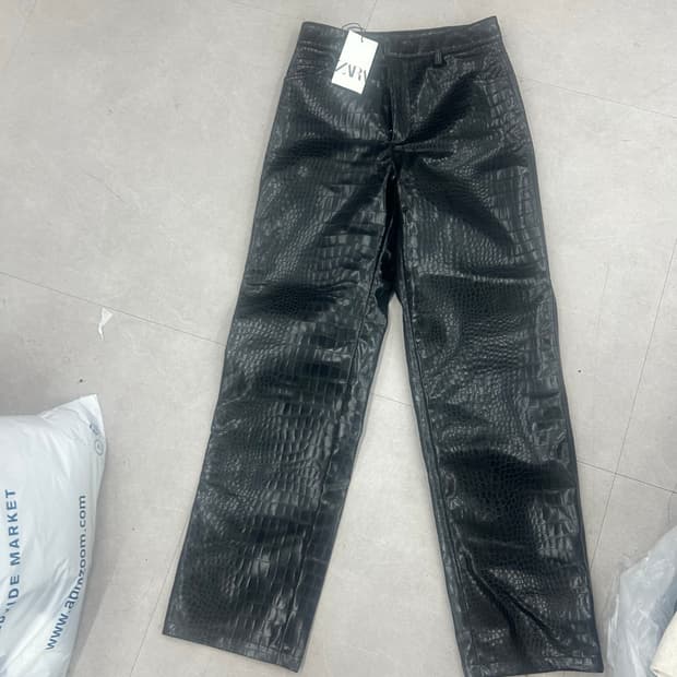 자라 레자 팬츠 34