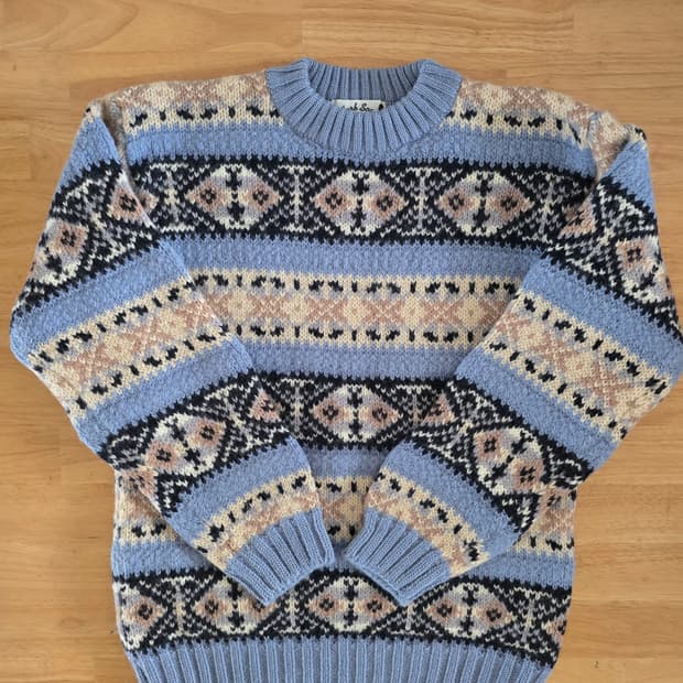 Herb Soap 패어아일 패턴 니트