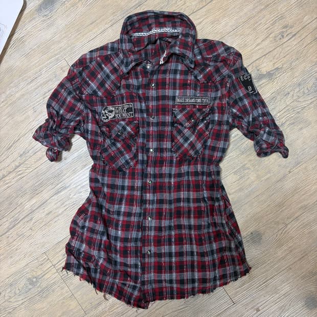 본더치 반팔셔츠 와투케 y2k 