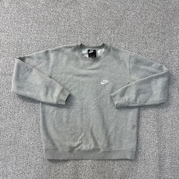 S 나이키 기모 맨투맨 긴팔티 0316J