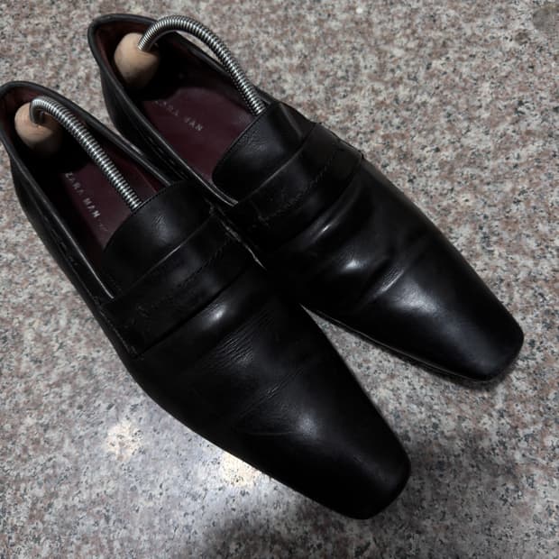 올드 zara 엘롱게이티드 로퍼