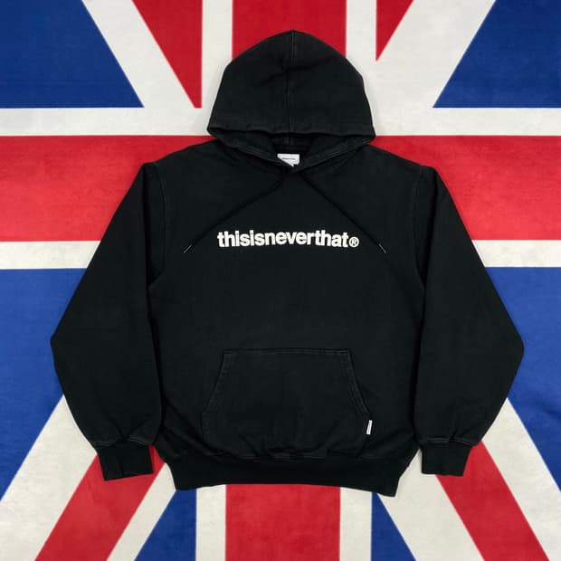 디스이즈네버댓 후드티 XL 