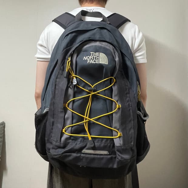 THE NORTH FACE GRAY BACKPACK