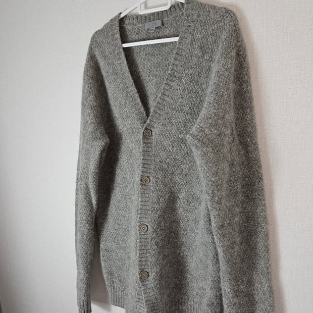 코스 COS 옴므 모헤어 알파카 가디건 (거의 새상품)