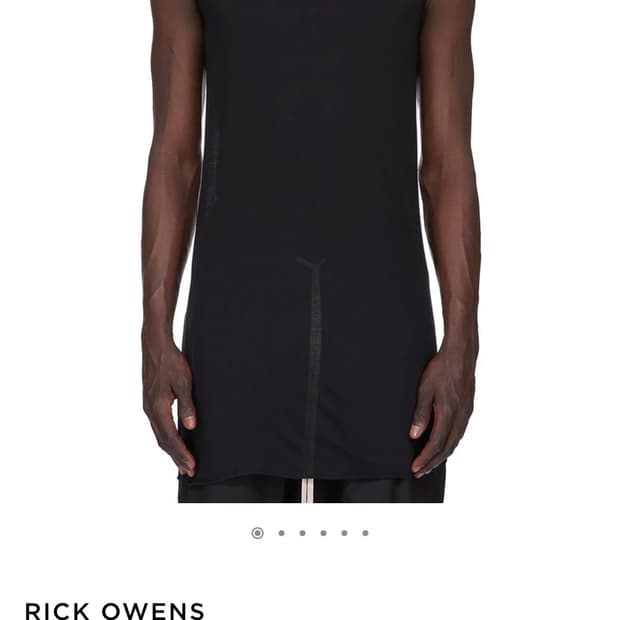 릭오웬스 베이직 슬리브리스